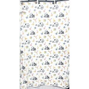 Peanuts Snoopy Flowers Baskets Bunnies Berkshire Soft Throw Blanket 2020 48x69"